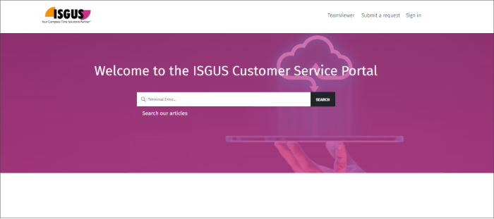1_Welcome to ISGUS Customer Service Portal_klein.png